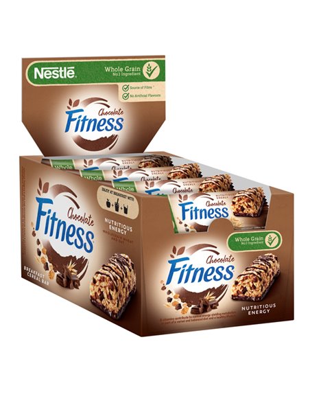 Barretta Fitness cioccolato 23,5gr NestlE' 12517497 NESTLE' SNACK DOLCI-SALATI
