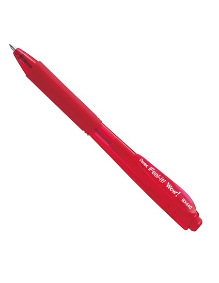 Penna sfera a scatto Feel It Wow BX440 rosso 1.0mm PENTEL BX440-BI PENTEL A SCATTO