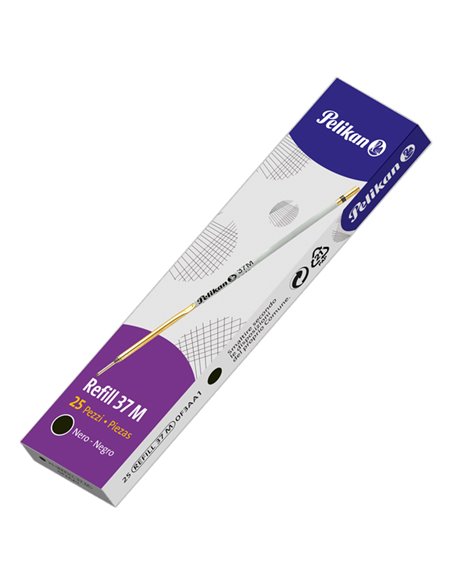 Scatola 25 refill sfera 37 Nero PM Pelikan 300028130 PELIKAN REFILL SFERA