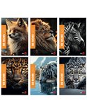 Maxiquaderno A4 36fg+2 100gr 4mm WILD Be More BM 0120564