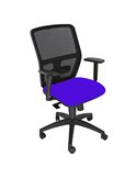 Seduta operativa ergonomica Kemper A Blu c/bracc.reg. KMA/EB