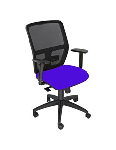 Seduta operativa ergonomica Kemper A Blu c/bracc.reg. KMA/EB Unisit SEDUTE OPERATIVE