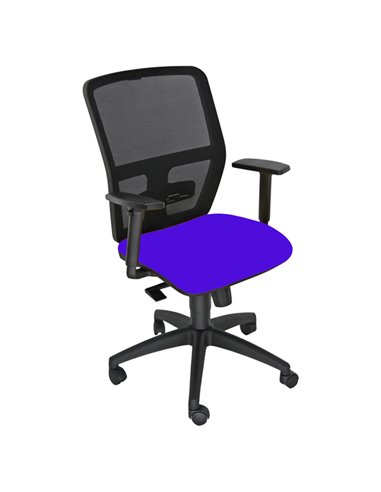 Seduta operativa ergonomica Kemper A Blu c/bracc.reg. KMA/EB Unisit SEDUTE OPERATIVE