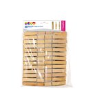 Mollette in legno busta da 50pz dim. 72x10mm DECO 11689