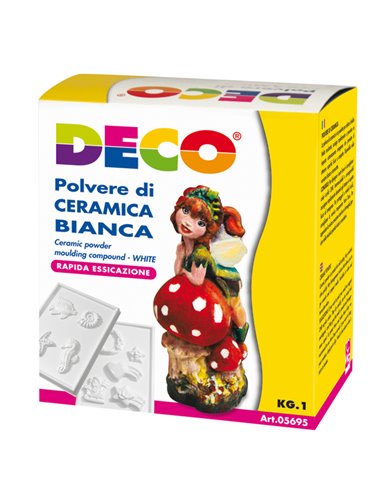 Polvere di ceramica bianca 1kg DECO 05695