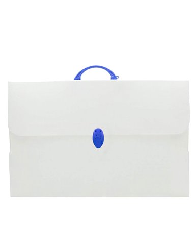 Valigetta polionda Fluo 28x39cm dorso 8cm colori assortiti 100501099