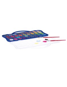 Colori acquerello 36 pastiglie da Ø30mm GIOTTO 353600 GIOTTO ACQUERELLI-COLORI A DITA 2