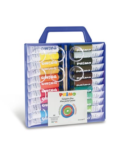 Astuccio 22 tubi tempera 12ml Primo 449T22VA22 PRIMO TEMPERE