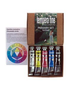 Tempera Fine Primary Set 5 tubetti da 20ml Maimeri M2598049