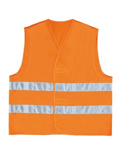 Gilet alta visibilitA' Arancio Fluo Tg. XXL GILP2ORXX DELTAPLUS ALTA VISIBILITA'