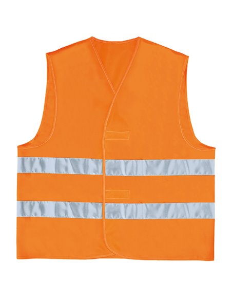 Gilet alta visibilitA' Arancio Fluo Tg. XXL GILP2ORXX DELTAPLUS ALTA VISIBILITA'