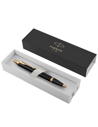 Penna a sfera M IM Black GT Parker 1931666 PARKER SFERE E MULTIFUNZIONE