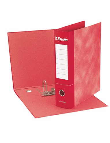Registratore ESSENTIALS G72 rosso dorso 5cm f.to commerciale ESSELTE 390772160