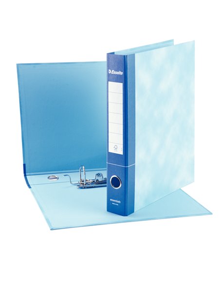 Registratore ESSENTIALS G74 blu dorso 5cm f.to protocollo ESSELTE 390774050