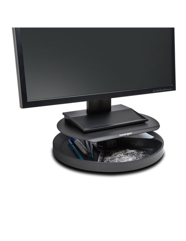 Supporto monitor Spin2 con portacessori - nero - monitor max 18kg- Kensington K52787WW KENSINGTON SUPPORTI-BRACCI MONITOR-NOT...
