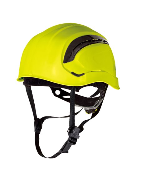 Elmetto da Cantiere Giallo Fluo Granite Wind GRAWIJAFL DELTAPLUS DPI PER TESTA E UDITO