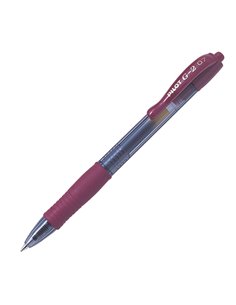 PENNA SFERA GEL SCATTO G-2 BORDEAUX 0.7MM PILOT 001485