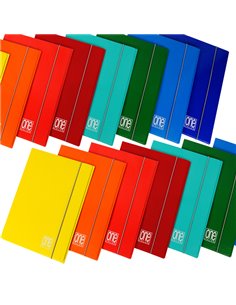 CARTELLA 3L C/ELASTICO 26X35CM dorso 1,2cm ONE COLOR 2390 BLASETTI 6506