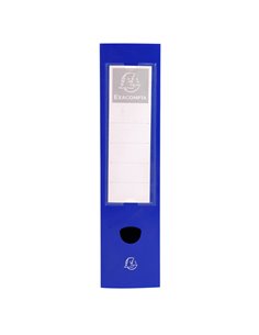 Scatola archivio box con bottone blu f.to 25x33cm D 40mm Exacompta 54632E EXACOMPTA SCATOLE ARCHIVIO CON BOTTONE 2