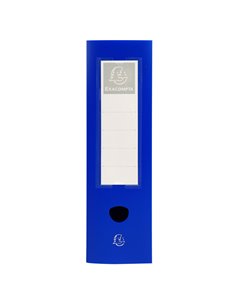 Scatola archivio box con bottone blu f.to 25x33cm D 60mm Exacompta 59632E EXACOMPTA SCATOLE ARCHIVIO CON BOTTONE 2