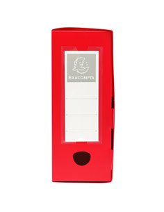 Scatola archivio box con bottone rosso f.to 25x33cm D 100mm Exacompta 59935E 2