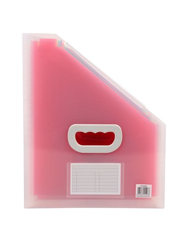 Portariviste a 12 tasche in PP 26,5x32,5 cm CRYSTAL Exacompta 55598E EXACOMPTA CLASSIFICATORI