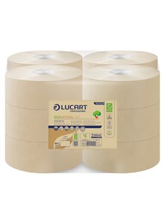 Carta igienica MINI Jumbo Ø19,5cm - 150mt EcoNatural Lucart 812152P