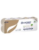 Pacco 10 rotoli Carta Igienica 180 strappi EcoNatural Lucart 811822J