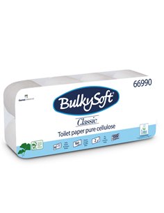 Pacco 10 rotoli Carta Igienica 160 strappi Classic BulkySoft 66990