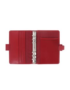 Organiser Metropol Pocket f.to 146x115x35mm rosso similpelle Filofax L026962 2