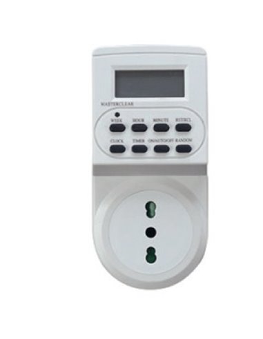 Timer digitale settimanale MKC 493933773 MKC CAVI-PRESE-PROLUNGHE