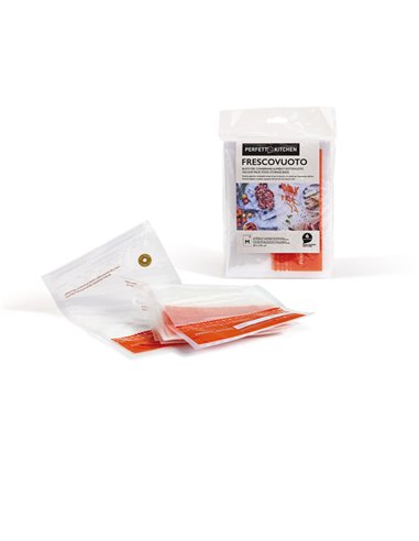 Conf.6 buste Medium FrescoVuoto Perfetto 29003 PERFETTO SACCHETTI GHIACCIO E ALIMENTI