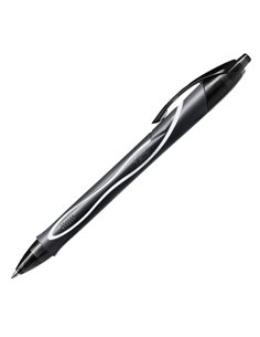 Scatola 12 penna sfera scatto Gelocity quick dry nero BIC® 949873