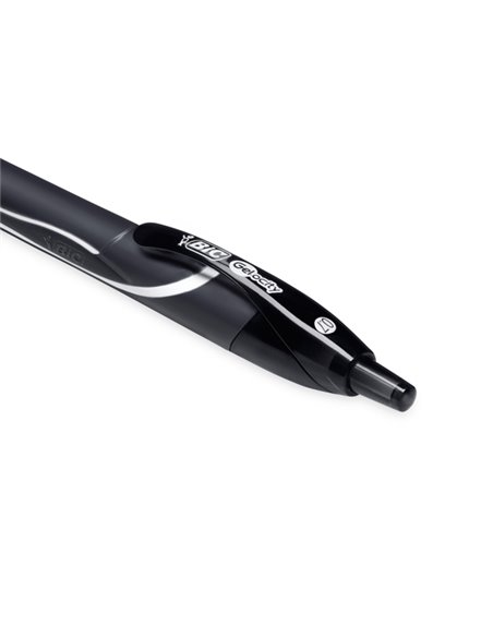 Scatola 12 penna sfera scatto Gelocity quick dry nero BIC® 949873