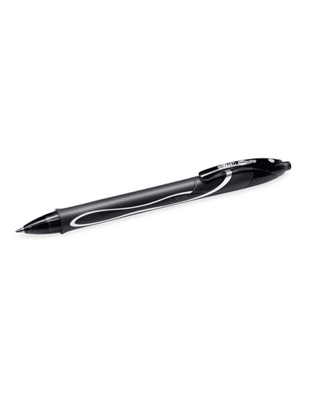 Scatola 12 penna sfera scatto Gelocity quick dry nero BIC® 949873