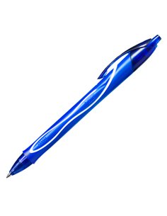 Scatola 12 penna sfera scatto Gelocity quick dry blu BIC® 950442