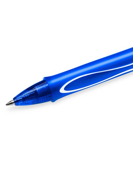Scatola 12 penna sfera scatto Gelocity quick dry blu BIC® 950442