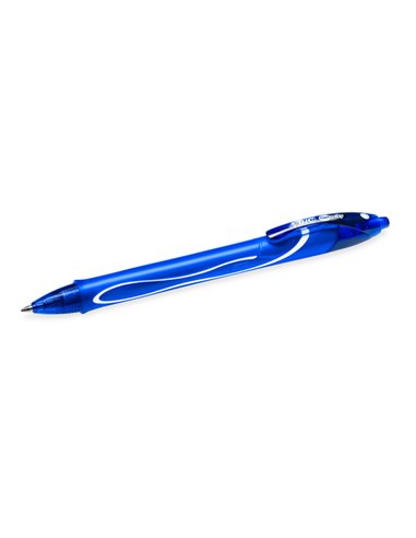 Scatola 12 penna sfera scatto Gelocity quick dry blu BIC® 950442