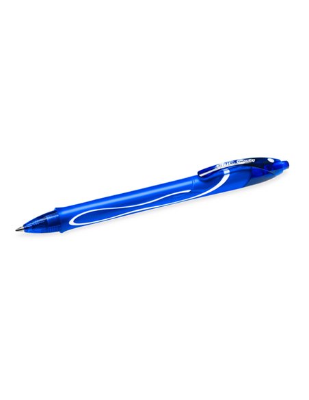 Scatola 12 penna sfera scatto Gelocity quick dry blu BIC® 950442