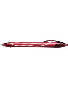 Scatola 12 penna sfera scatto Gelocity quick dry rosso BIC® 949874 2