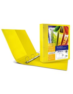 Raccoglitore MYTO TI 17 A4 4D 22x30cm giallo personalizzabile SEI ROTA 36911746 SEI ROTA RACCOGLITORI PERSONALIZZABILI