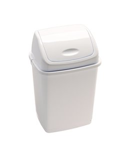 Pattumiera a basculante 35Lt Rif Basic Bianco 909035 Medial PATTUMIERE E BIDONI