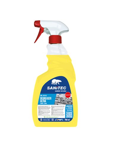 Sgrassatore Ultra Limone 750ml Sanitec 1810-S