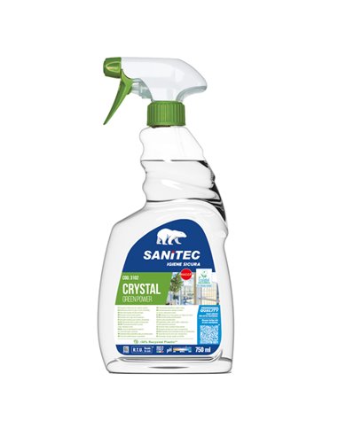 Detergente Vetri 750ml Green Power Sanitec 3102