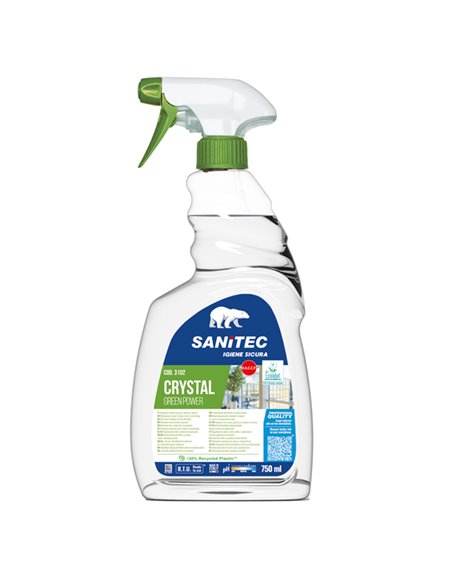 Detergente Vetri 750ml Green Power Sanitec 3102
