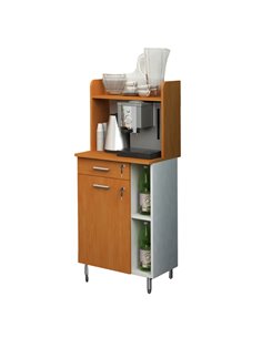 Mobile Punto CaffE' 60x45xH84cm Bicolore - Angolo Ristoro 2872.1 ARTEXPORT ARMADI E MOBILI CONTENITORE 2