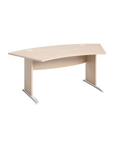 Scrivania fianchi a L piedi metallo 190x96xH73cm Rovere - AgorA' Direction BMNG-JPL/C ARTEXPORT SCRIVANIE E TAVOLI RIUNIONE