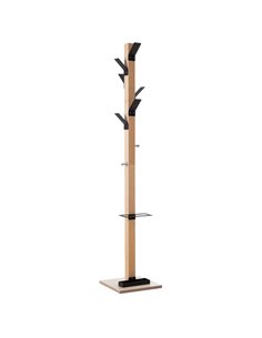 Appendiabiti a 6 posti legno/nero EasyCloth K700001 2