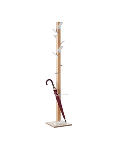 Appendiabiti a 6 posti legno/bianco EasyCloth K700000 PAPERFLOW APPENDIABITI