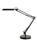Lampada da tavolo Swingo Led 10W Nero con base e morsetto Unilux 400093838